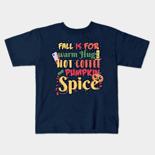 Pumpkin Spice Season Kids T-Shirt